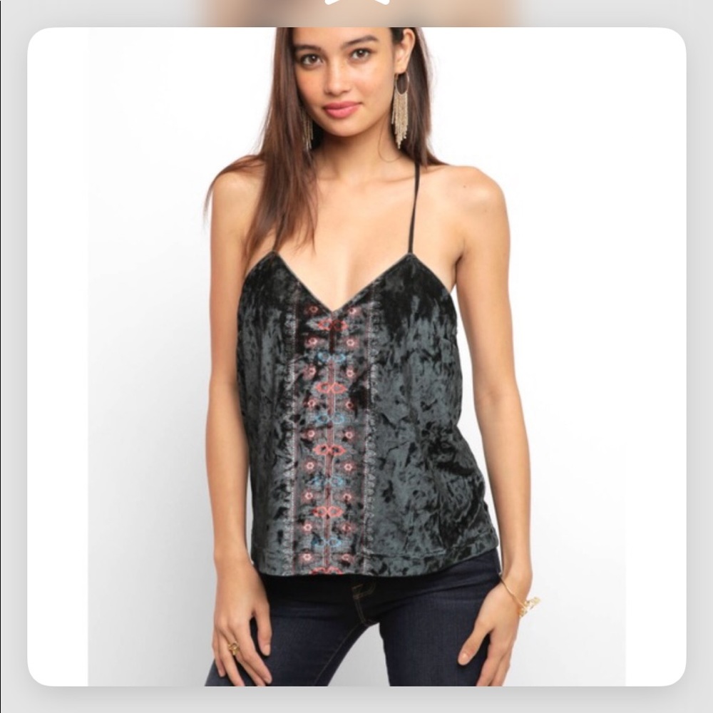 South Moon Under velvet cami